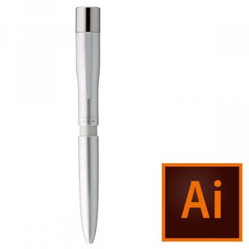 ネームペン トリノ 化粧箱付き【データ入稿】 シルバー