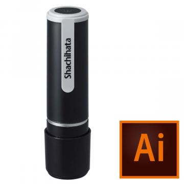 シャチハタ ネーム9【データ入稿】 ブラック