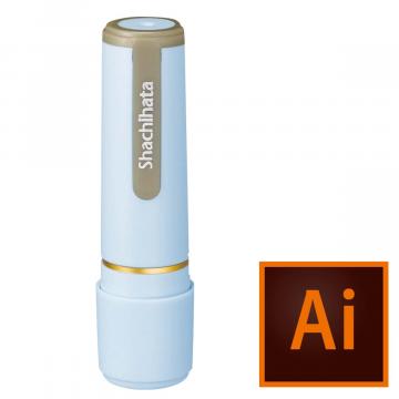 シャチハタ ネーム9【データ入稿】 ペールブルー