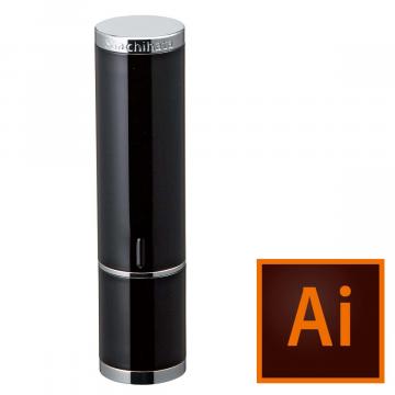 シャチハタ ネーム9 Vivo【データ入稿】 ブラック