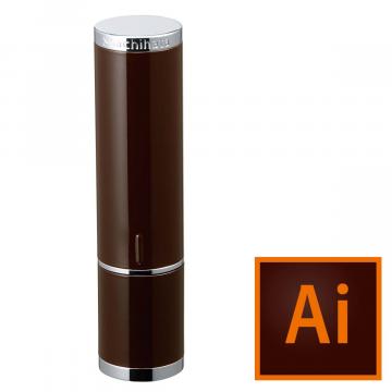 シャチハタ ネーム9 Vivo【データ入稿】 ブラウン