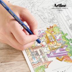 Artline 色鉛筆 LIBERIO (鉛筆削り付き) 100色セット_3