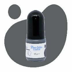 ファインカラースタンパー用補充インク5CC 42:グレー