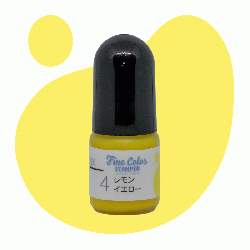 ファインカラースタンパー用補充インク5CC 04:レモンイエロー