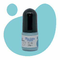 ファインカラースタンパー用補充インク5CC 27:ペールブルー