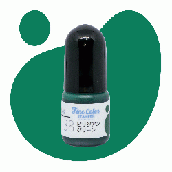 ファインカラースタンパー用補充インク5CC 38:ビリジアングリーン
