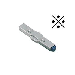 柄付ゴム印 連結式 アルファベット ゴシック体　5号　単品 柄付ゴム印連結式単品　英字ゴシック体5号　※(米印)