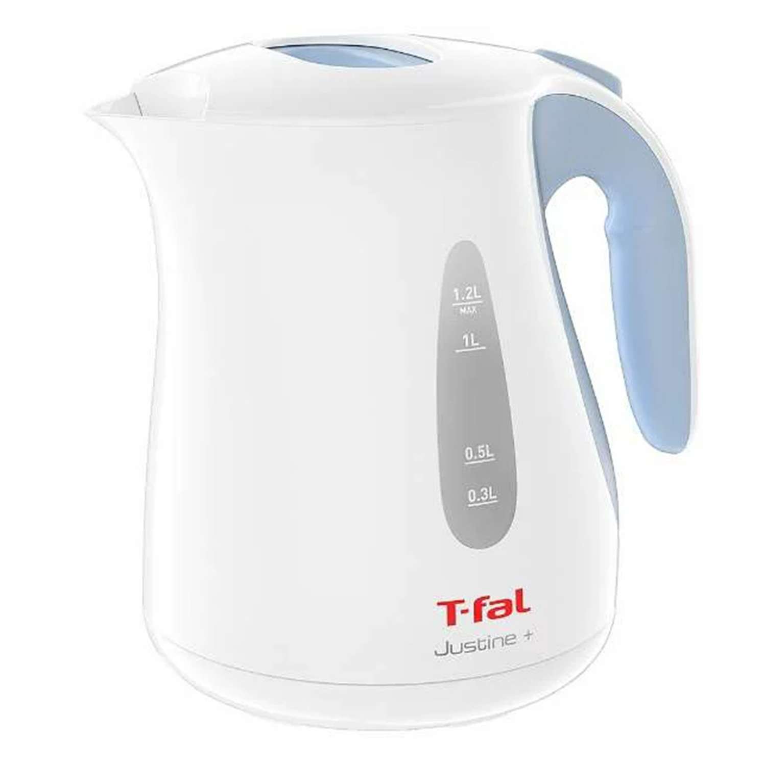 ティファール T-fal 電気ケトル ジャスティン プラス 490 1.2L スカイブルー
