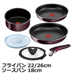 ティファール T-fal インジニオ・ネオ ヴィンテージボルドー・インテンス セット6