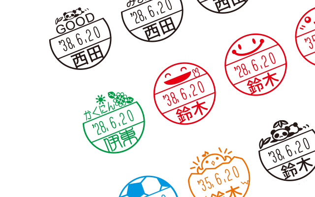 公式通販 イラスト日付印カテゴリの商品一覧ページ シヤチハタオフィシャルショップ シャチハタではありません
