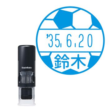 日付印 イラストデーターネームEX15号 キャップレス式 ブラック【別注品】 NG