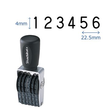 タート用 欧文6連 4号