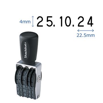 タート用 欧文日付 4号