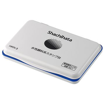 水性顔料系スタンプ台 大形 藍色