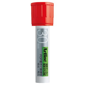 油性マーカー 角30 赤