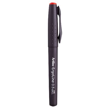 エルゴライン ボールペン0.5 レッド
