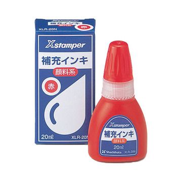 Xstamper(Xスタンパー)全般 顔料系補充インキ 20ml 赤