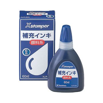 Xstamper(Xスタンパー)全般 顔料系補充インキ 60ml 藍色