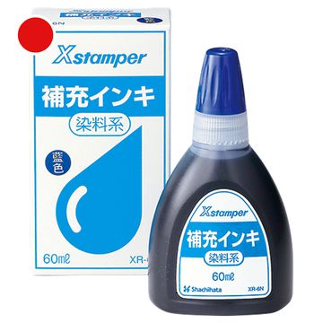 Xstamper(Xスタンパー)全般 染料系補充インキ 60ml 赤