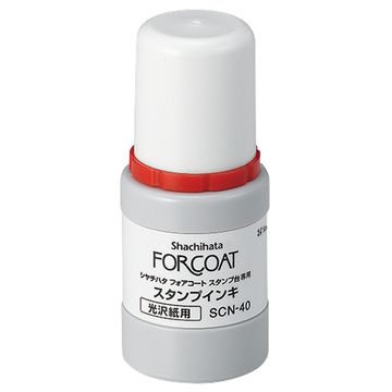 フォアコート スタンプ台専用スタンプインキ 40ml 赤