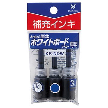 潤芯 ホワイトボードマーカー 補充インキ 青