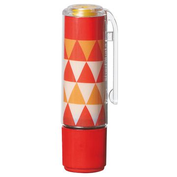 シャチハタ ネーム9 着せ替えパーツ クリップホルダー&キャップ シンプル柄レッド