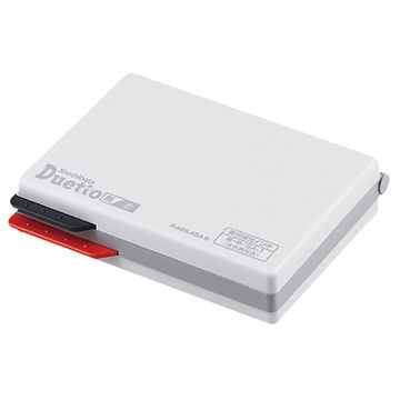 デュエット スタンプ台 黒赤