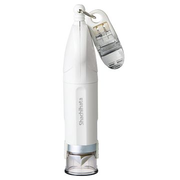 シャチハタ キャップレス9 リール式【別注品】 ホワイト