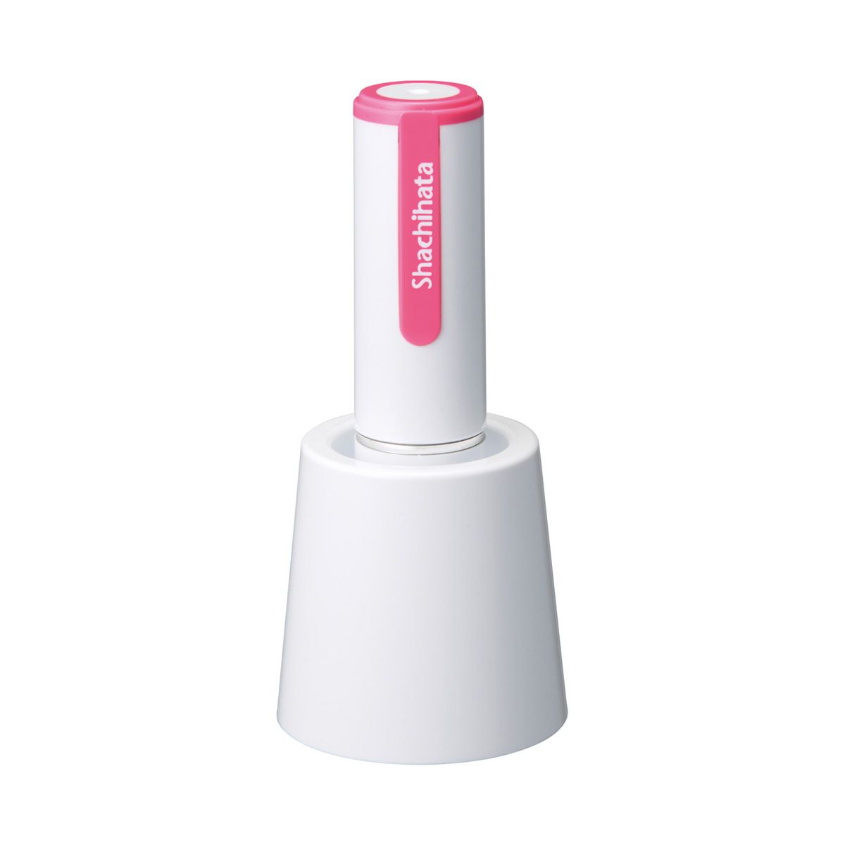 シャチハタ ネーム9 スタンド式 【別注品】 ホワイトピンク