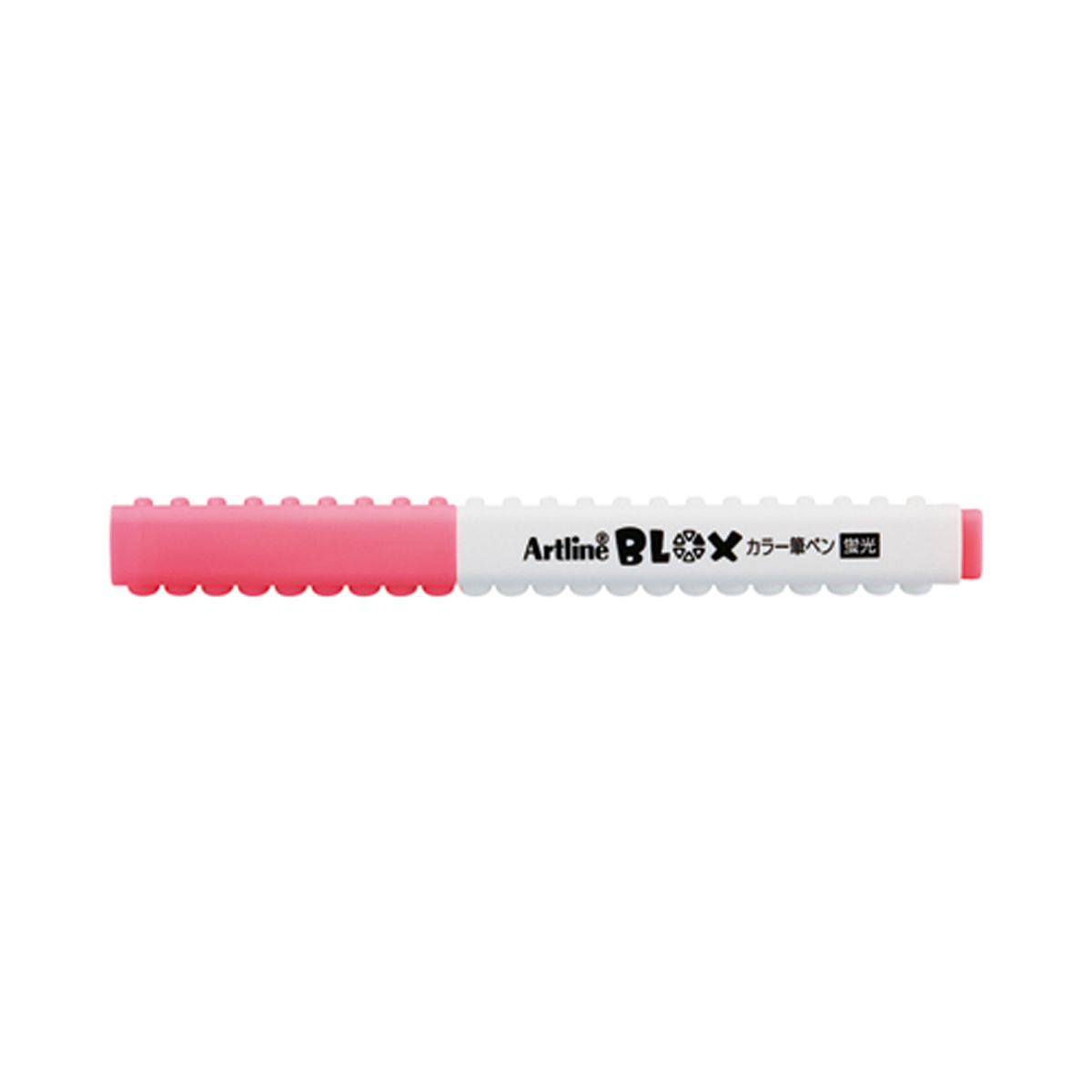 BLOX カラー筆ペン蛍光 ピンク