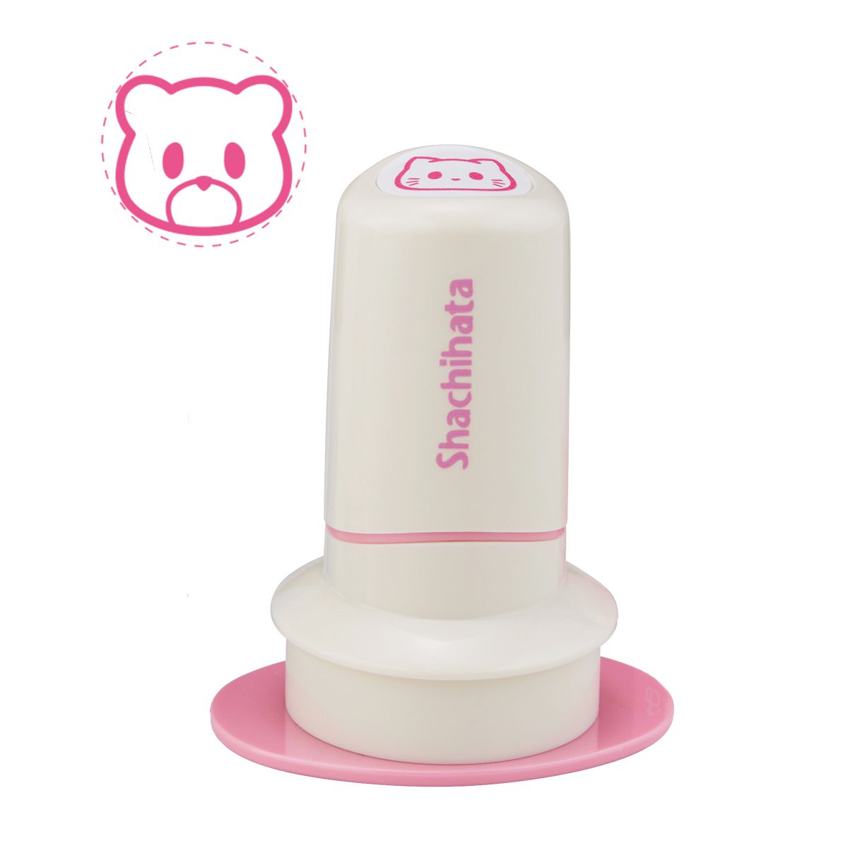 お着替えできるポン ピンク クマ