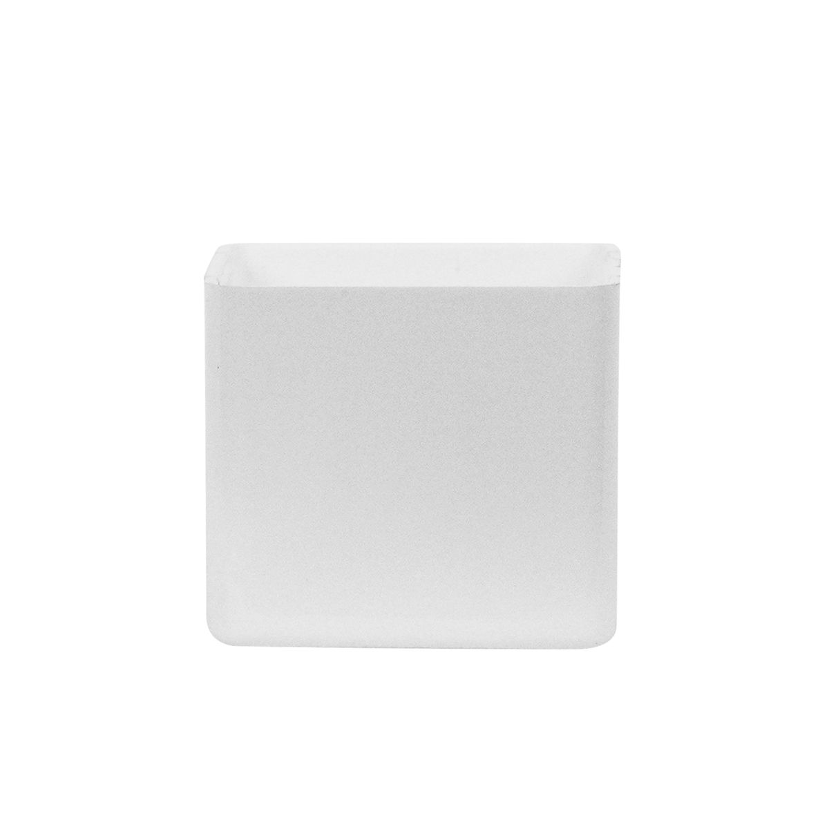 スクエアネーム12 印面キャップ ホワイト