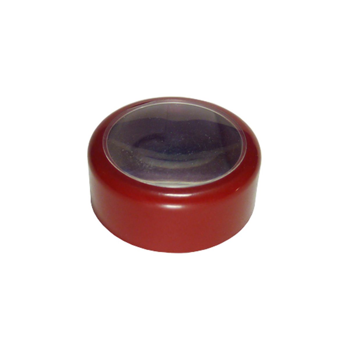 データーネームEX専用 拡大レンズ付きキャップ レッド