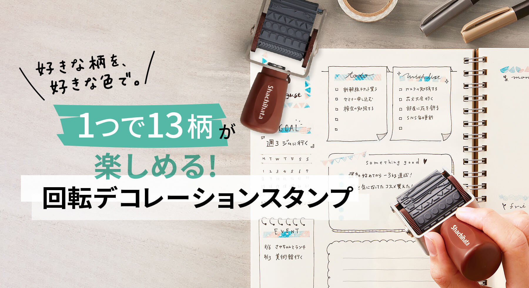 回転デコレーション