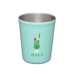 レトル オフィスマグ マグカップ 250ml クリームソーダ 蓋付 真空断熱 保温 保冷 タンブラー ハンドル付き