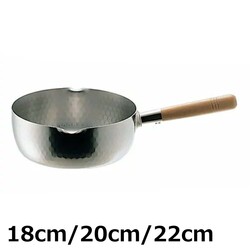 ヨシカワ ステンレス雪平鍋 18cm/20cm/22cm